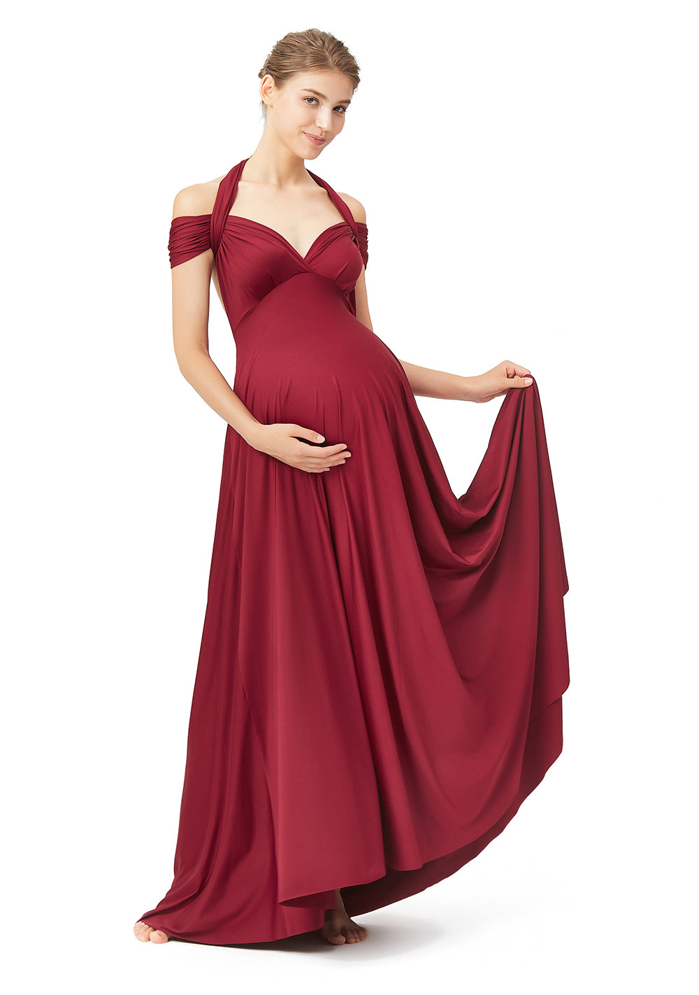 Multiway Convertible Maternity Infinity Dress