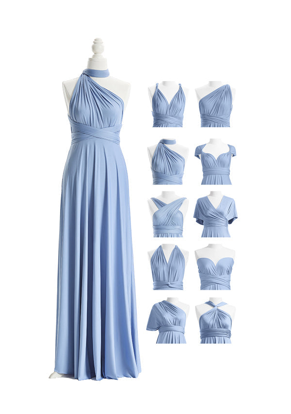 72styles Dusty Blue Multiway Convertible Infinity Dress