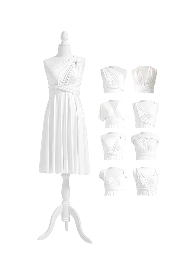 72styles White Multiway Convertible Infinity Dress