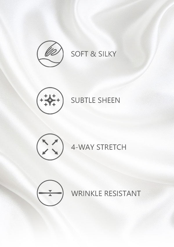 Infinity Dress Fabric Features