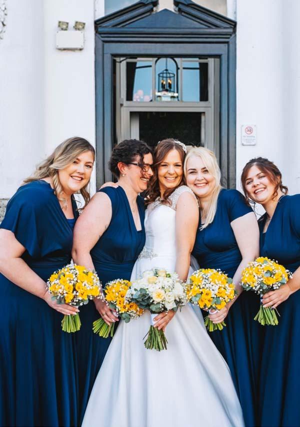Navy Blue Multiway Infinity Dress - InfinityDress.com