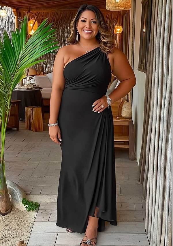 SandSea™ Black Infinity Beach Dress