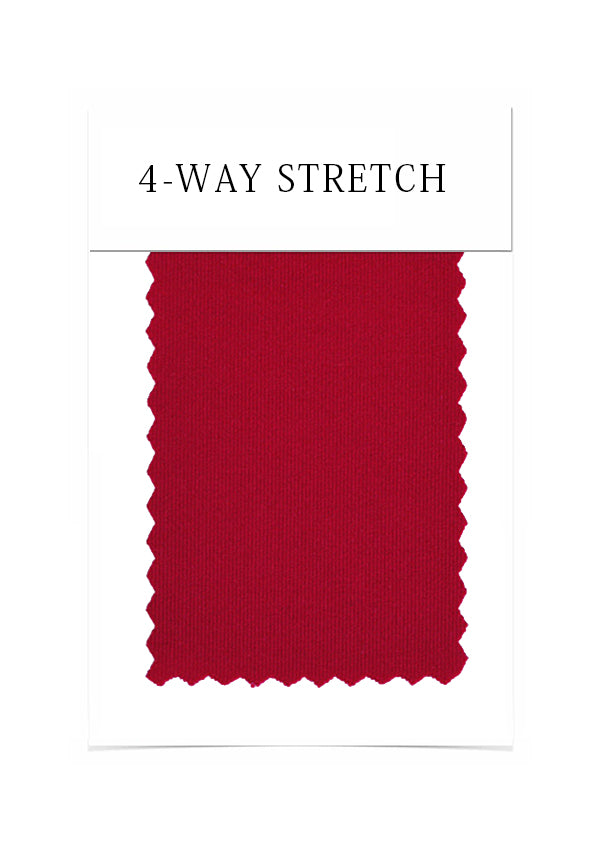 Red Infinity Dress Fabric Sample